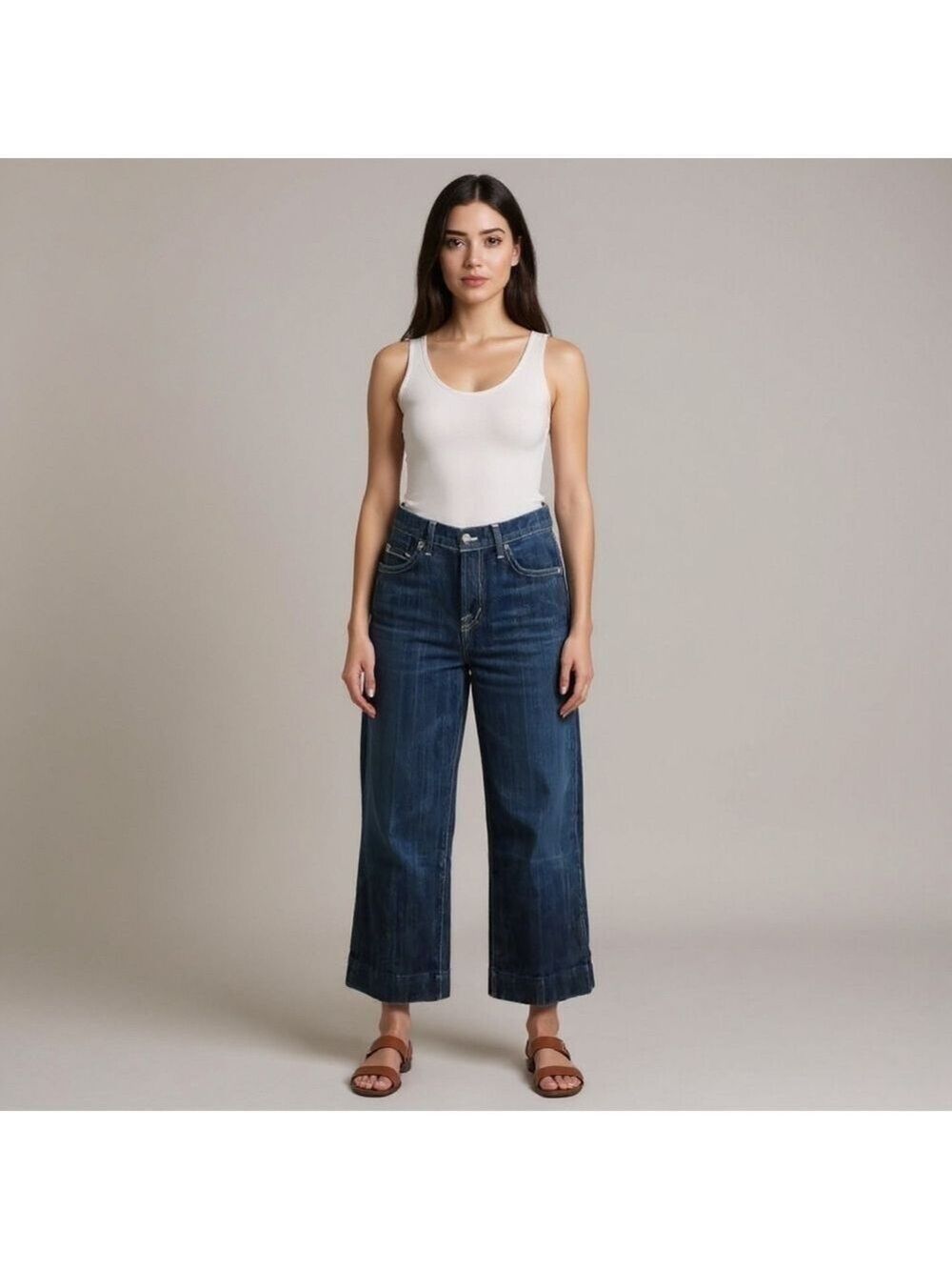 David Kahn Shalene Gaucho Jeans Size 2